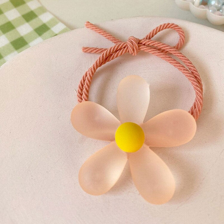 Danish Pastel Flower Hair Tie Set