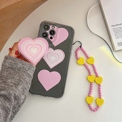 Danish Pastel Heart iPhone Case