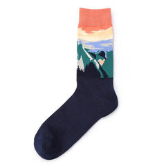 Despair Munch Socks