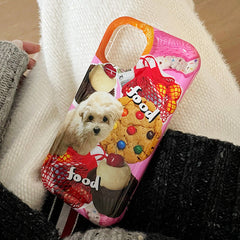 Dog & Desserts iPhone Case