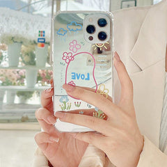 Doodling Mirror iPhone Case