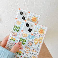 Duck Square iPhone Case