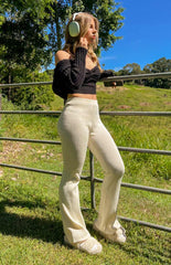 Edison Cream Knit Pants