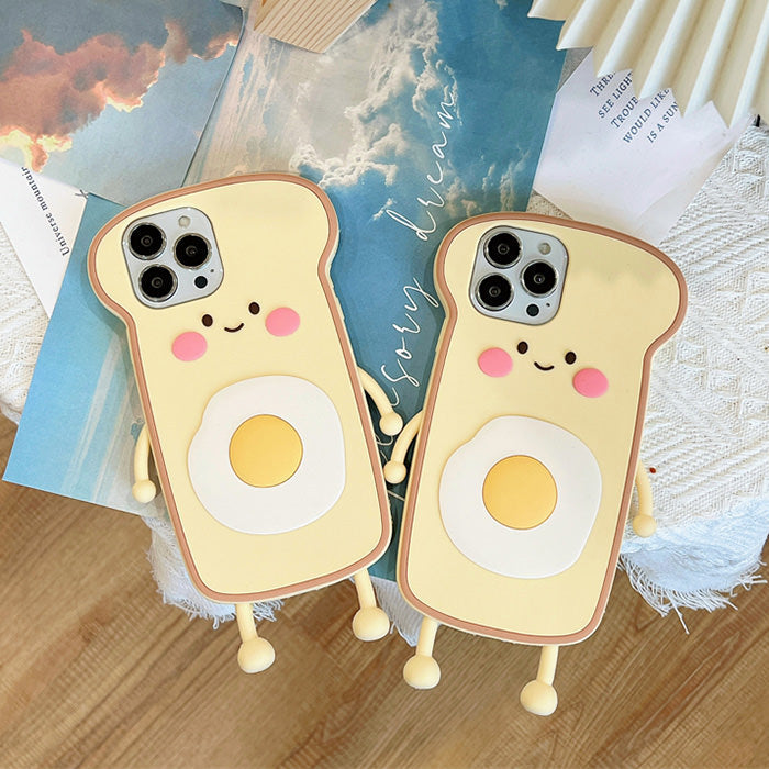 Egg Toast iPhone Case