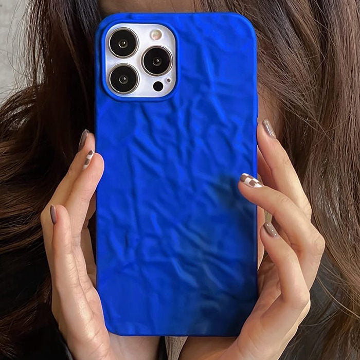 Electric Blue iPhone Case