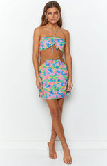Elliana Multi Mini Skirt