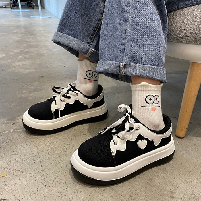 Emo Aesthetic Platform Sneakers