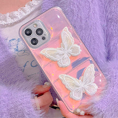 Fairy Butterfly Laser iPhone Case