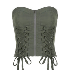 Fairy Grunge Lace Up Corset