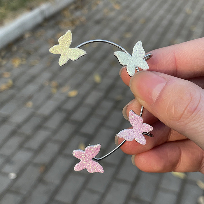 Fairycore Butterfly Ear Cuff