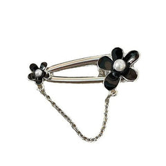 Grunge Aesthetic Black Hair Clip