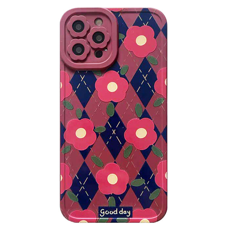 Flower Argyle iPhone Case