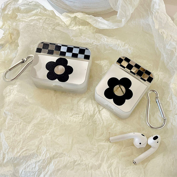 Flower Mirror Airpods Case