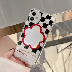 Flower Mirror iPhone Case