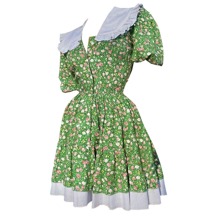 Forbidden Garden Collar Dress