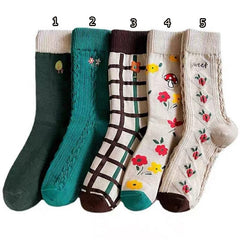 Forestcore Aesthetic Socks