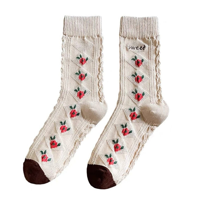 Forestcore Aesthetic Socks