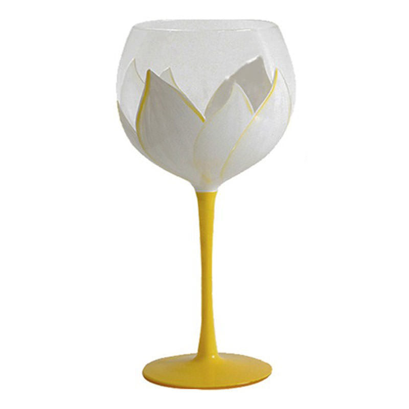 French Aesthetic Flower Glass