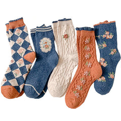 French Romantic Aesthetic Socks