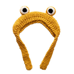 Frog Crochet Hat