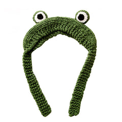 Frog Crochet Hat