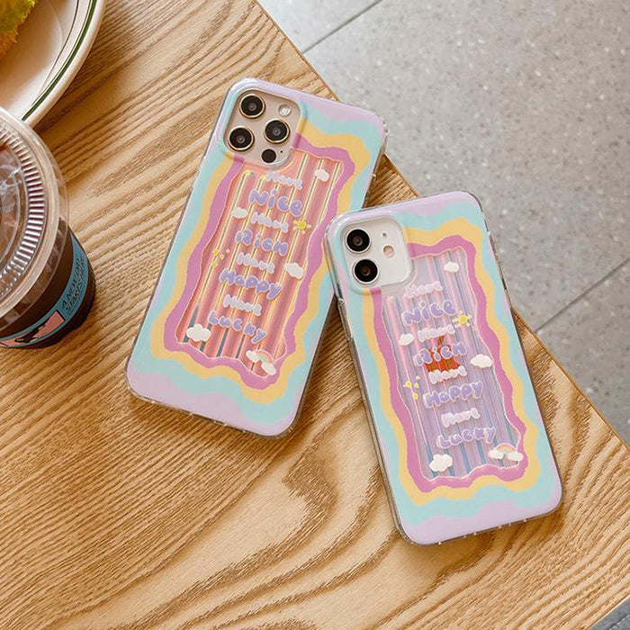 Good Vibes Aesthetic iPhone Case