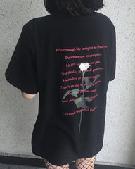 Goth Rose T-Shirt