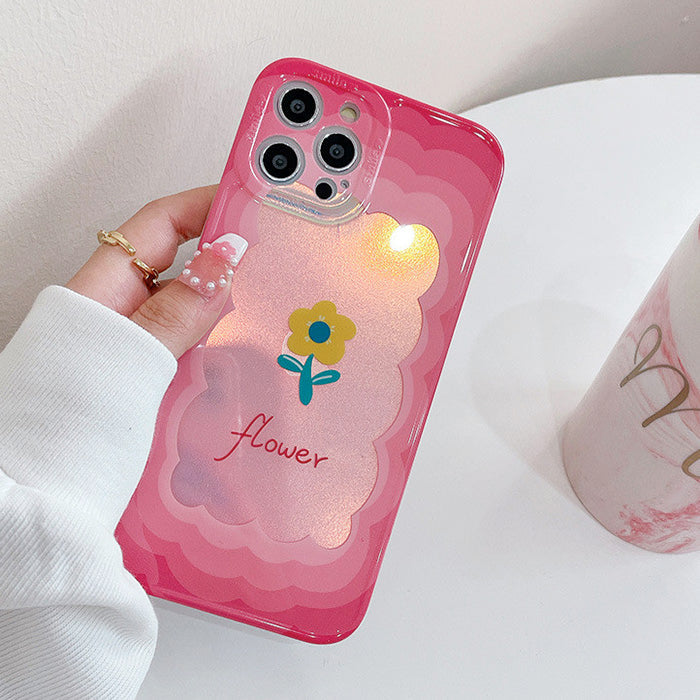 Gradient Flower iPhone Case