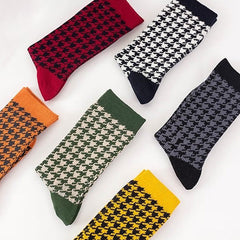 Grandma Houndstooth Socks