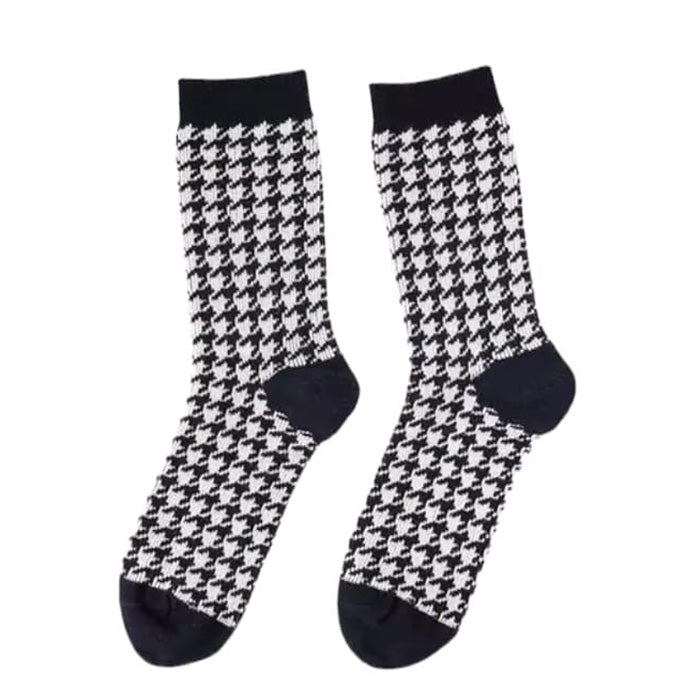 Grandma Houndstooth Socks