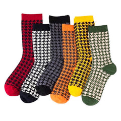 Grandma Houndstooth Socks