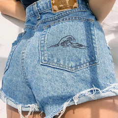 Great Wave off Kanagawa Shorts