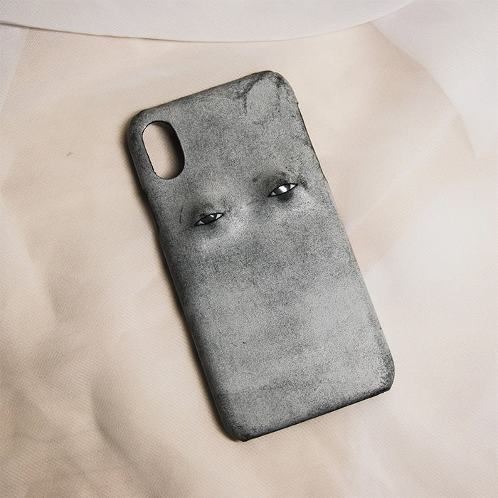 Grunge Aesthetic Eyes iPhone Case