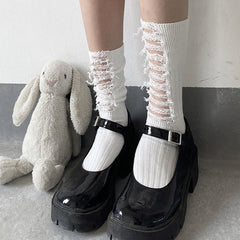 Grunge Distressed Socks