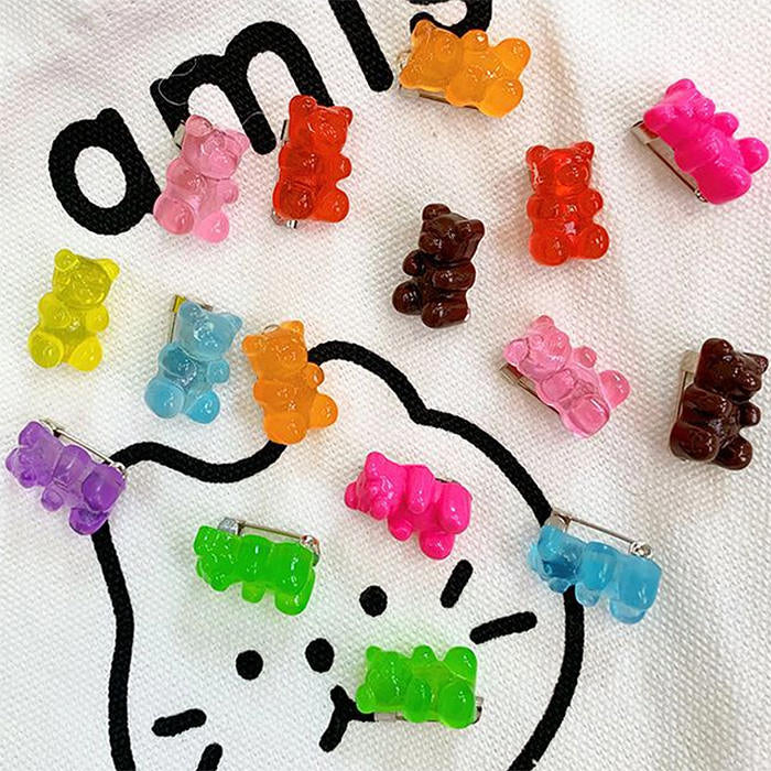 Gummy Bear 5 pcs Pin Set