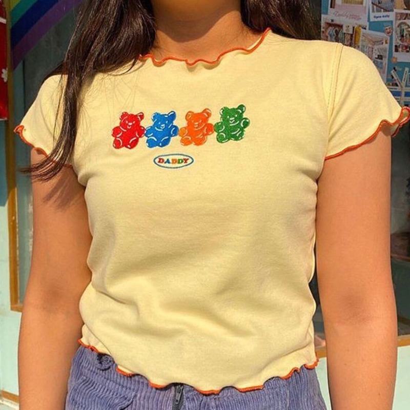 Gummy Bear Cropped Tee