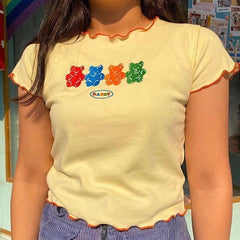 Gummy Bear Cropped Tee