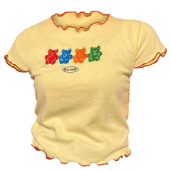 Gummy Bear Cropped Tee