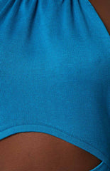 Halley Blue Mini Dress