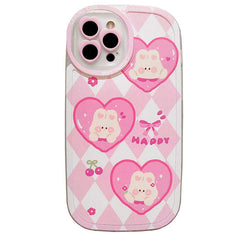 Happy Bunny iPhone Case