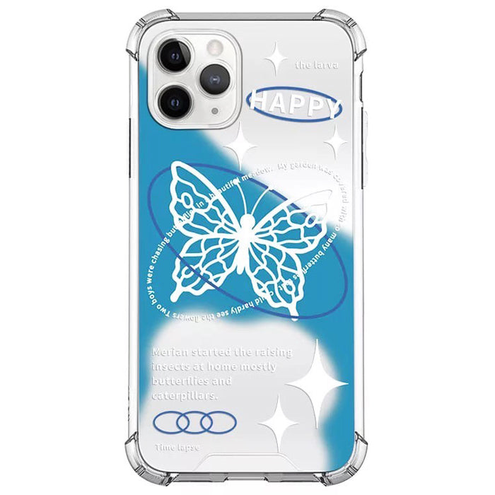 Happy Butterfly iPhone Case