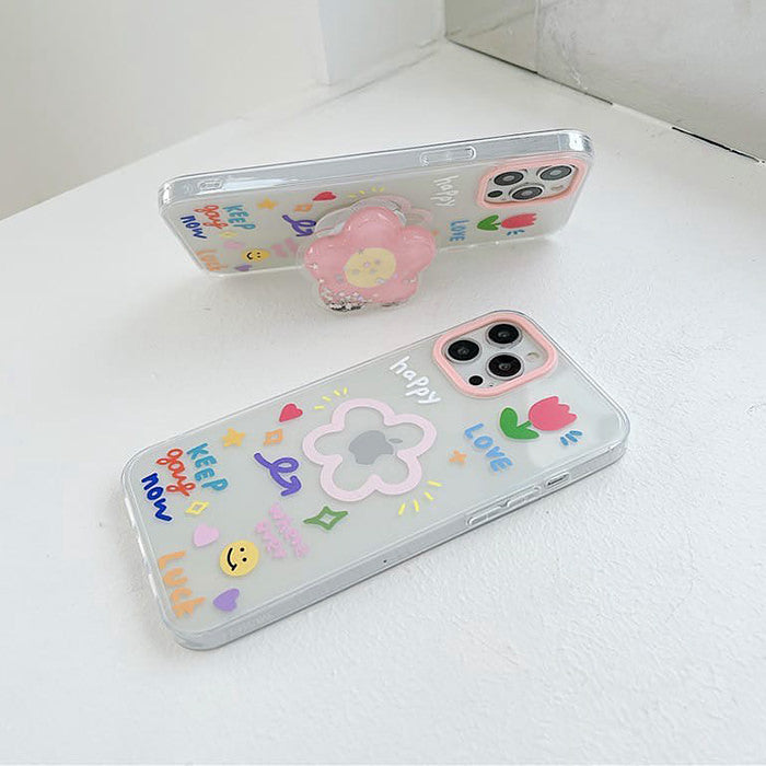 Happy Flower iPhone Case