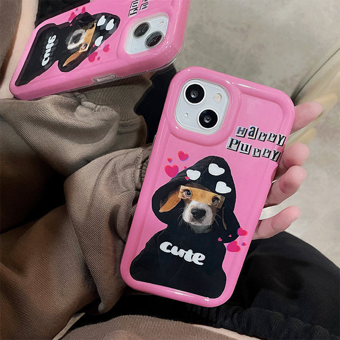 Happy Puppy iPhone Case