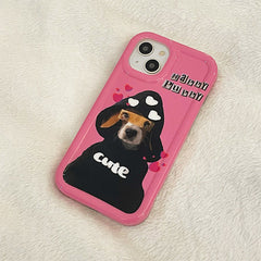 Happy Puppy iPhone Case