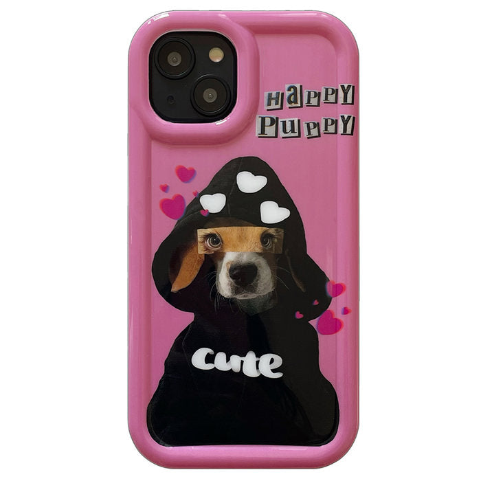 Happy Puppy iPhone Case