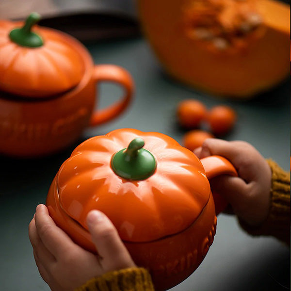 Pumpkin Shaped Mug