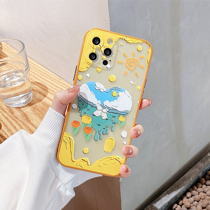 Heart Earth iPhone Case