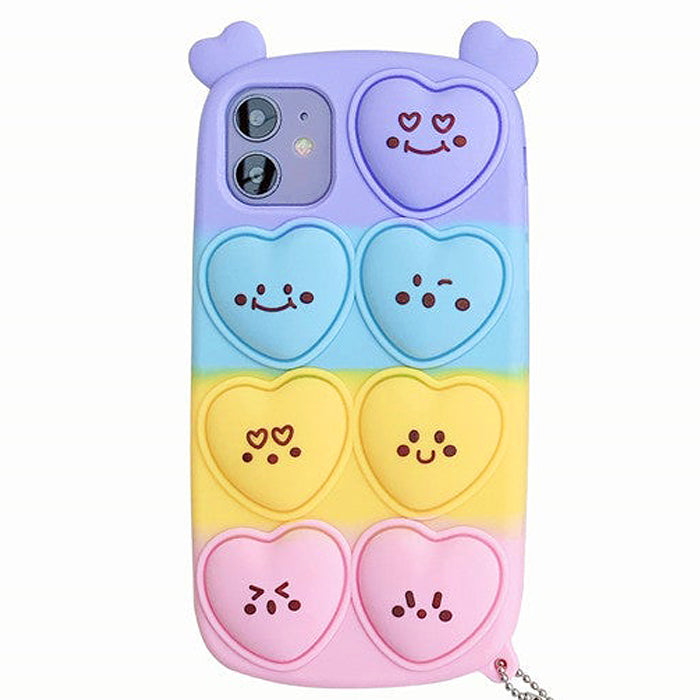 Heart Emoji Pop It iPhone Case