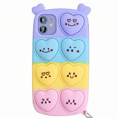 Heart Emoji Pop It iPhone Case