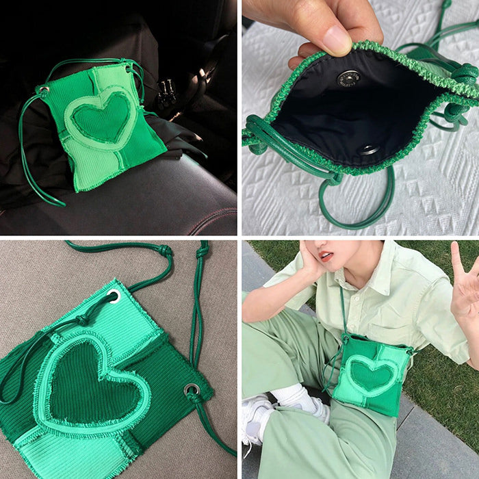 Heart Patchwork Purse